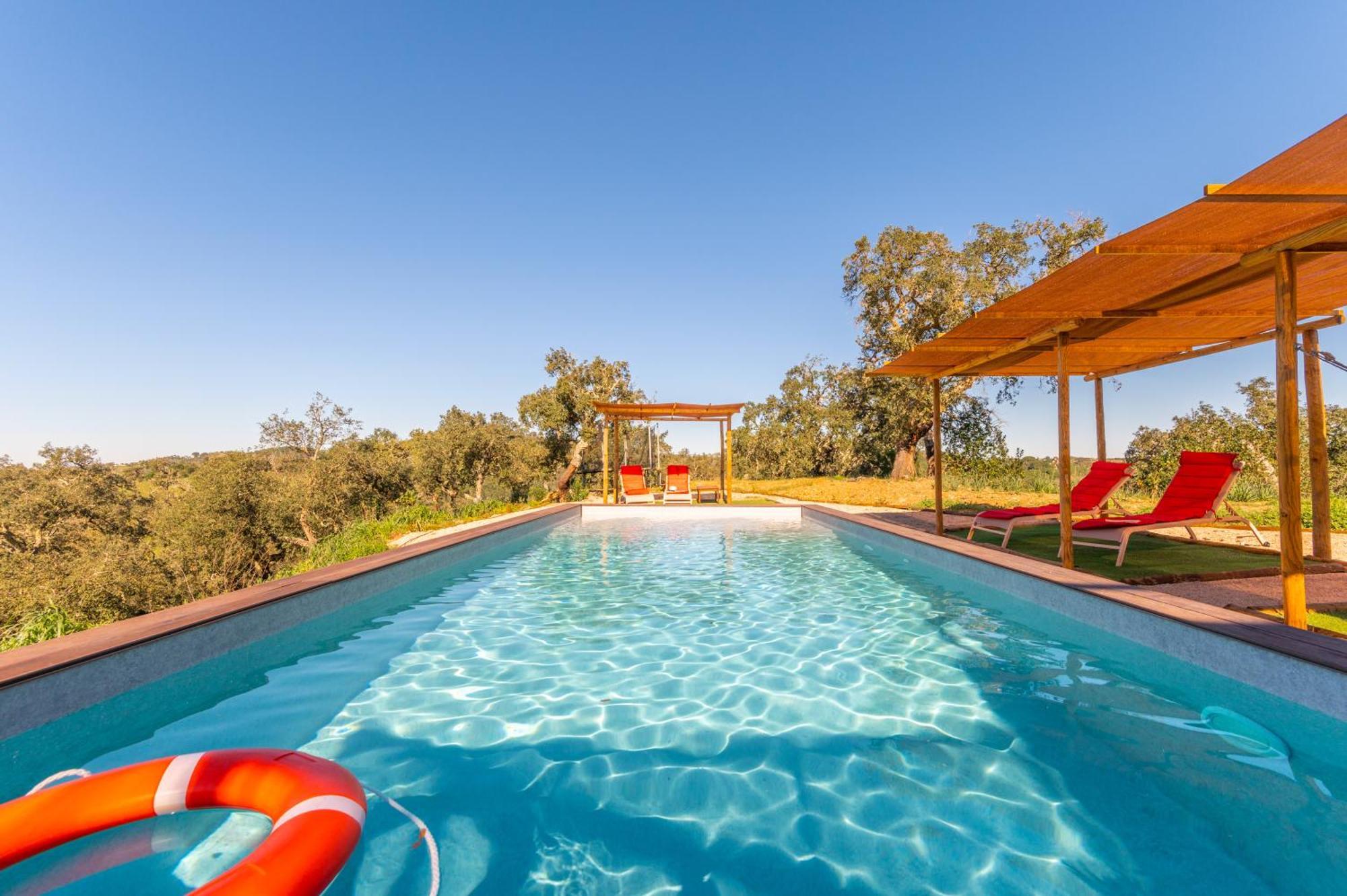 Sierra Melides Villa,Alentejo, Br2 With Private Pool, Br3 With Private Pool - Near Beach São Francisco da Serra Quarto foto